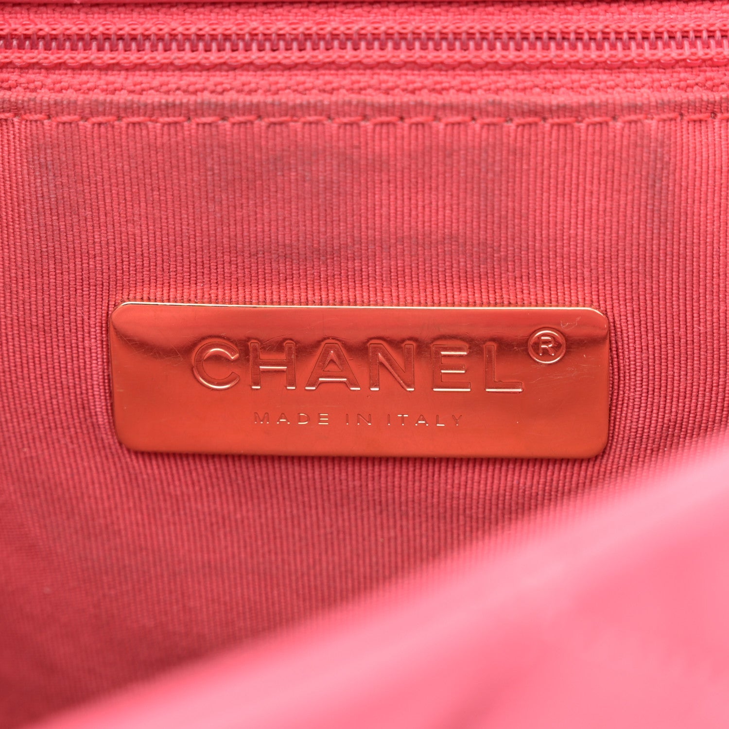Lambskin Quilted Large Chanel 19 Flap Dark Pink