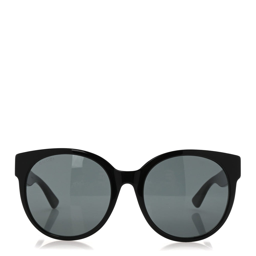 Acetate Round Sunglasses GG0035S Black