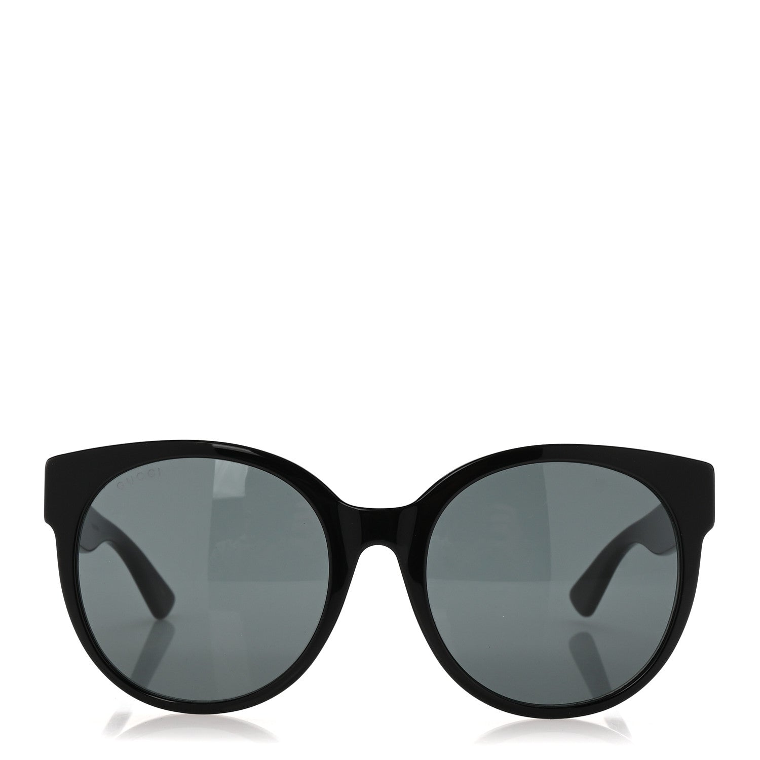 Acetate Round Sunglasses GG0035S Black