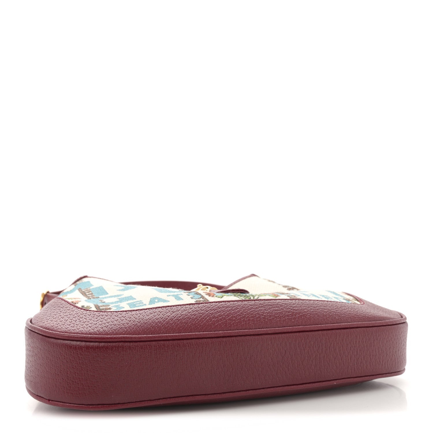 Canvas Calfskin 100 Centennial Music Small Jackie 1961 Hobo Ivory Red
