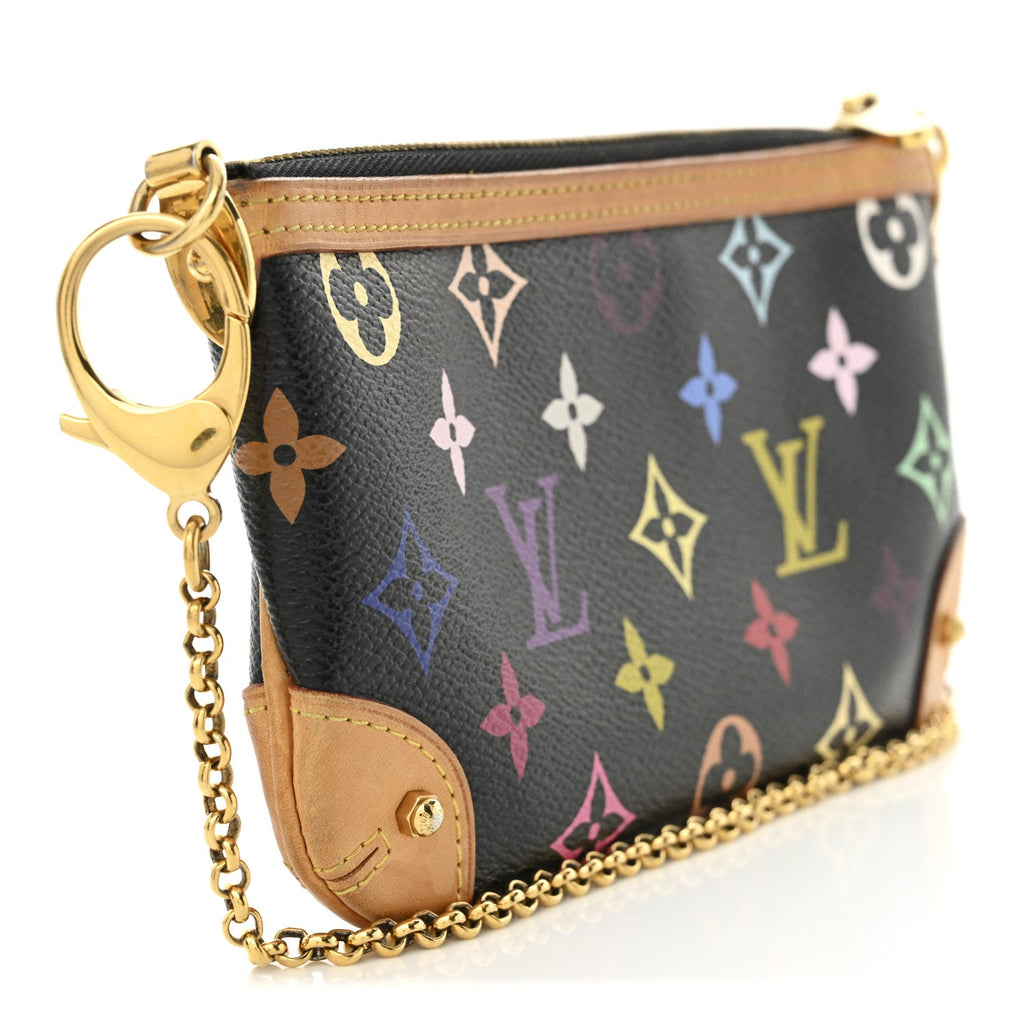Monogram Multicolor Pochette Milla MM Black