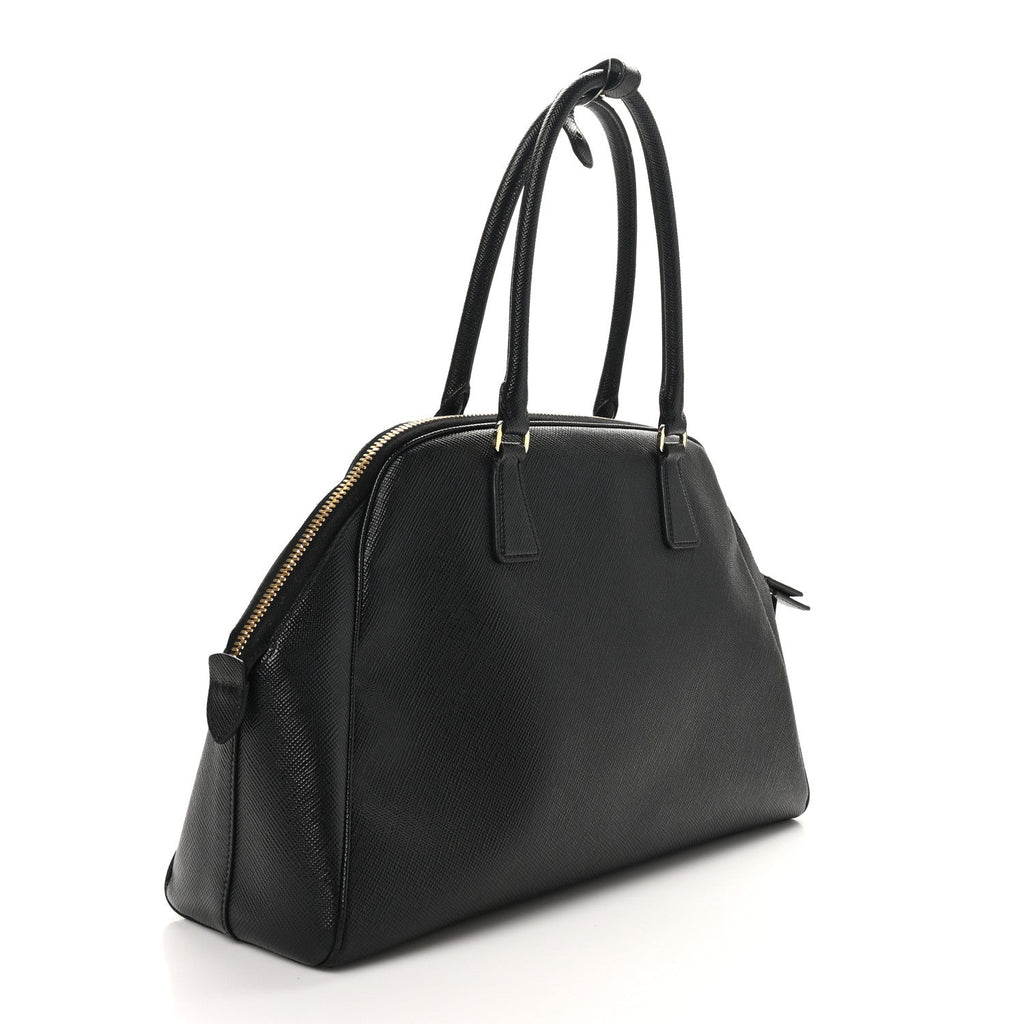 Saffiano Large Tote Black