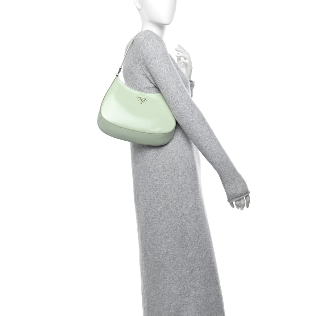 Spazzolato Cleo Shoulder Bag Acqua