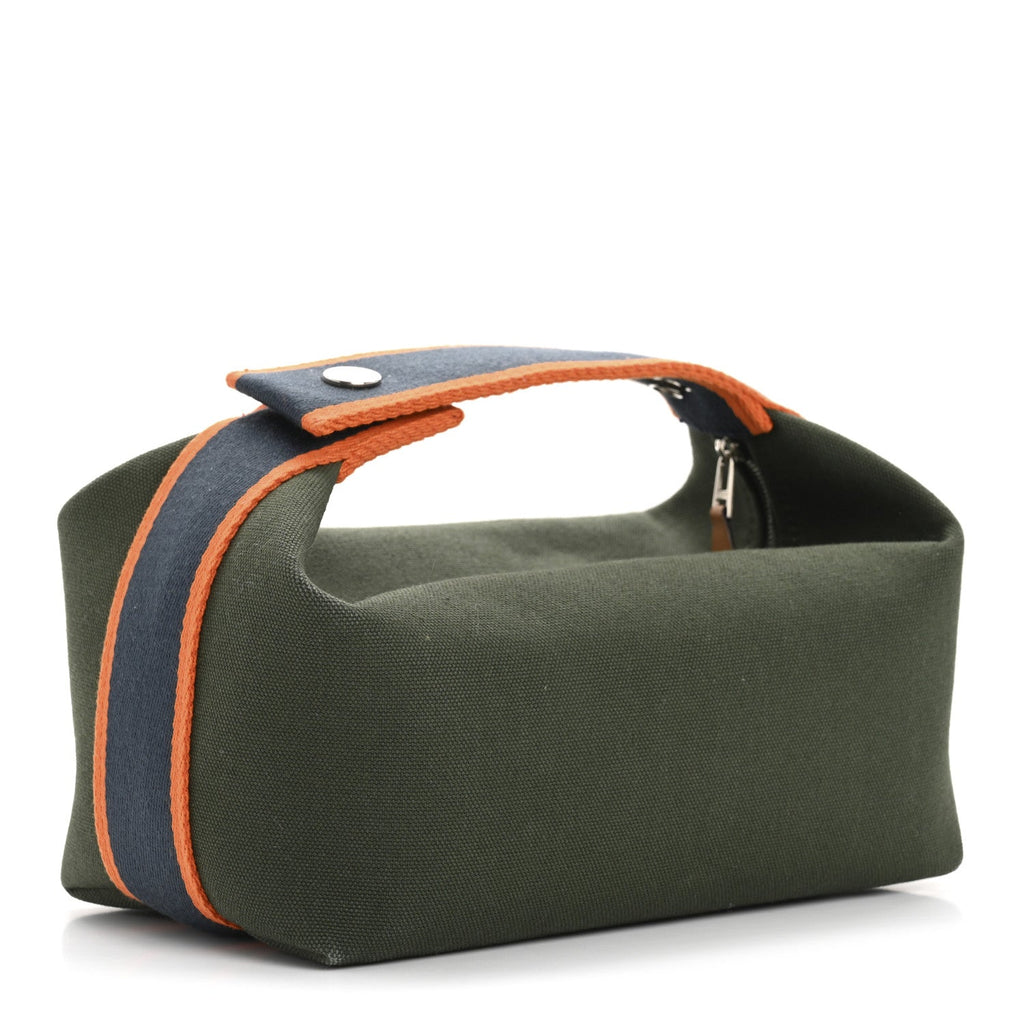 Canvas Small Bride-A-Brac Pouch Vert Foret