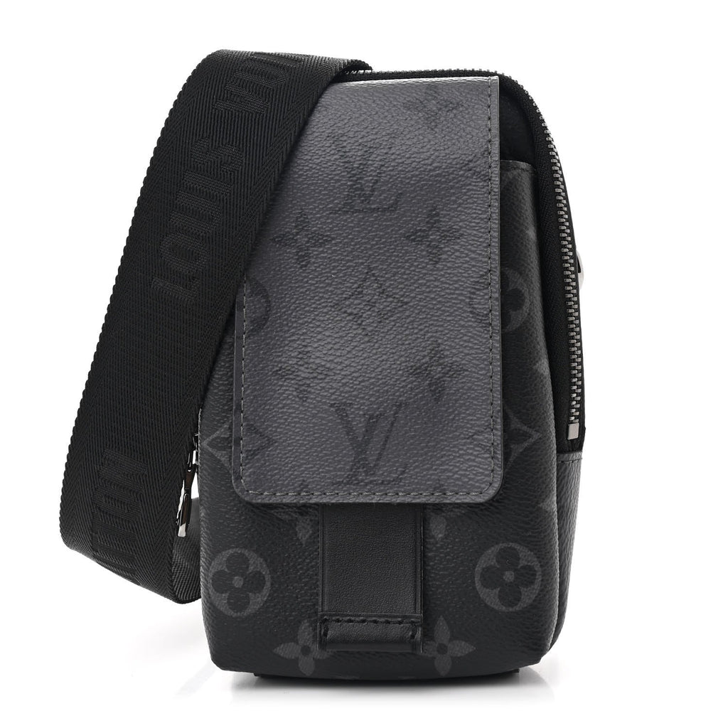 Monogram Eclipse Reverse Double Phone Pouch NM