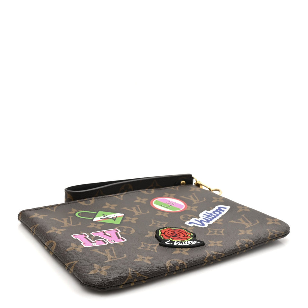 Monogram Travel Stickers City Pouch
