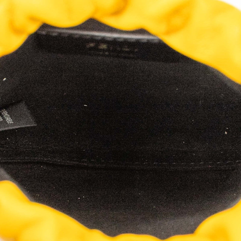 Fendi Logo Leather Phone Pouch