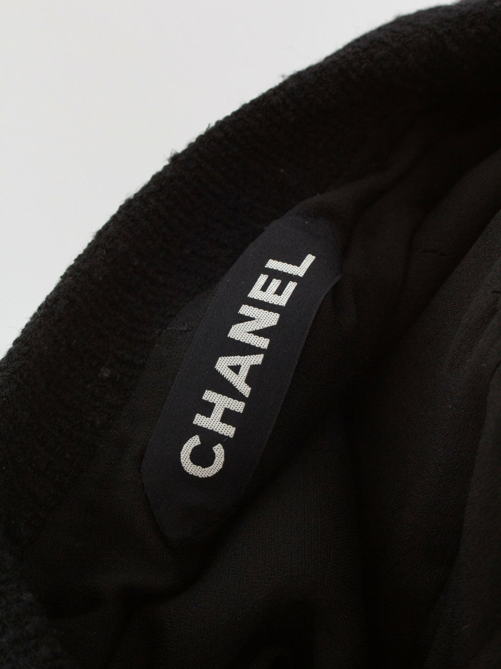 Chanel Haute Couture S/S 2001 LBD Black Bow Mini Dress