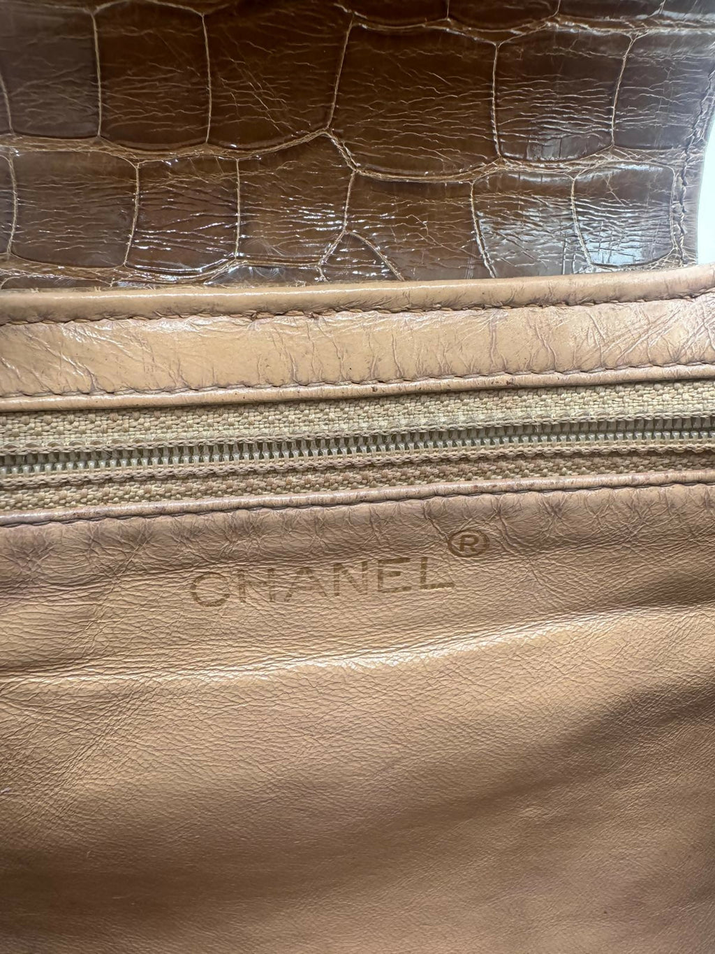 Chanel Vintage Crocodile Kelly Top Handle bag