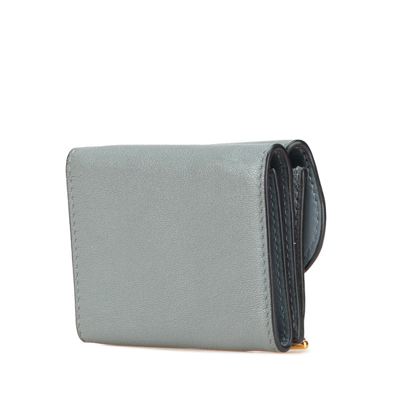 Dior Saddle Lotus Leather Wallet