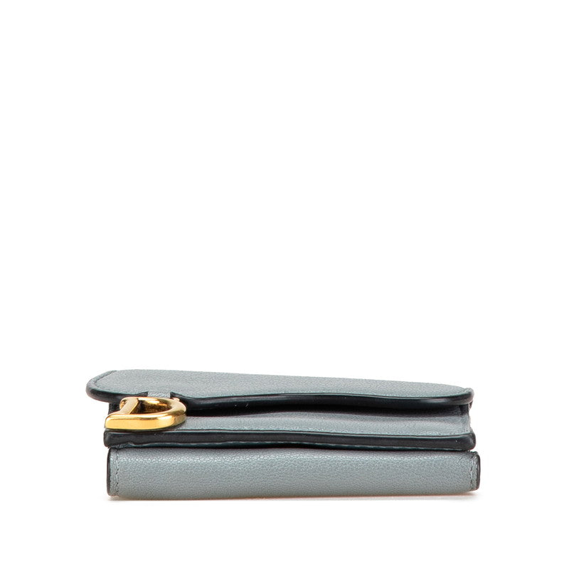 Dior Saddle Lotus Leather Wallet