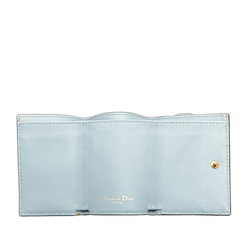 Dior Saddle Lotus Leather Wallet