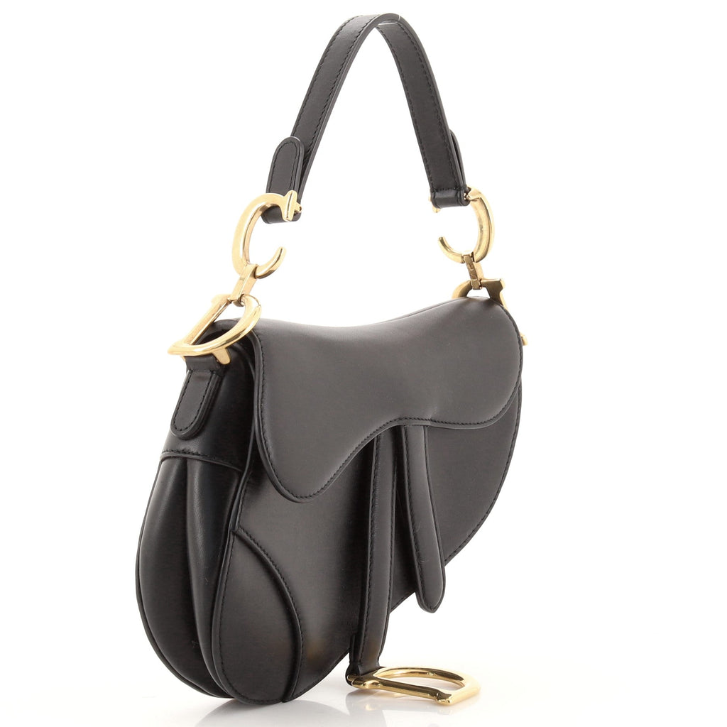 Saddle Handbag Leather Mini