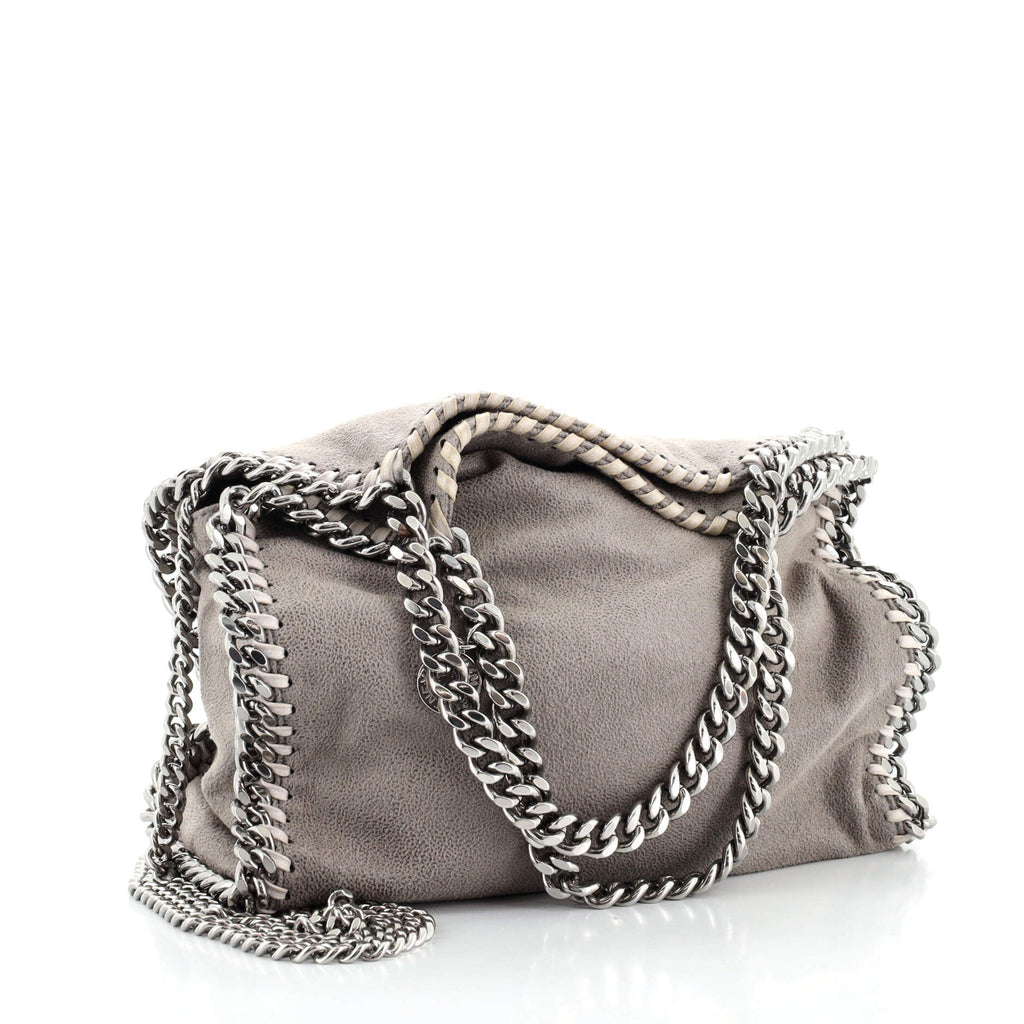 Falabella Fold Over Crossbody Bag Shaggy Deer Mini