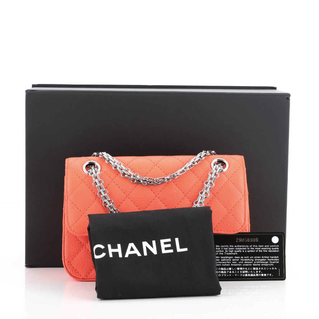 Chanel Reissue 2.55 Flap Bag Quilted Goatskin Mini