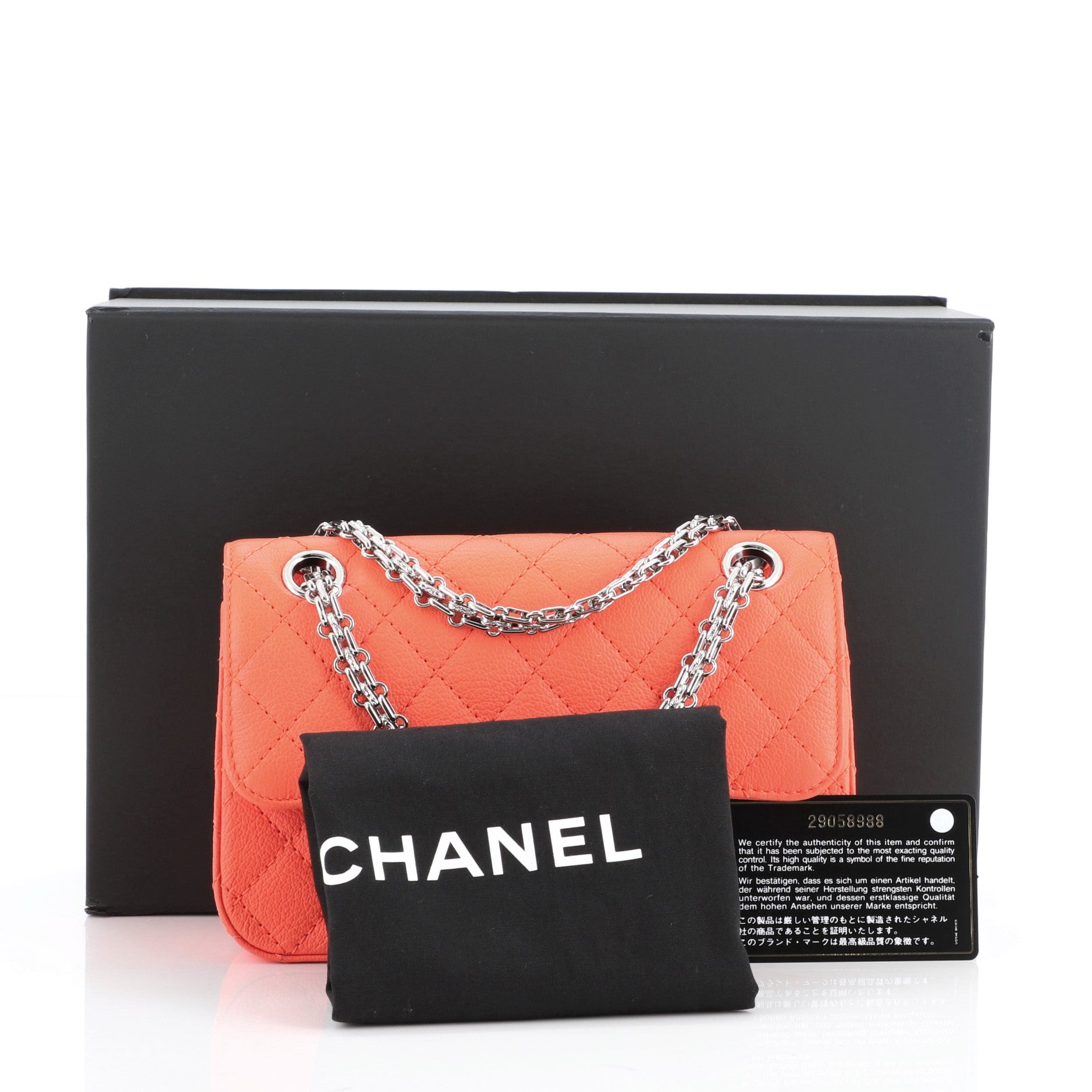 Chanel Reissue 2.55 Flap Bag Quilted Goatskin Mini