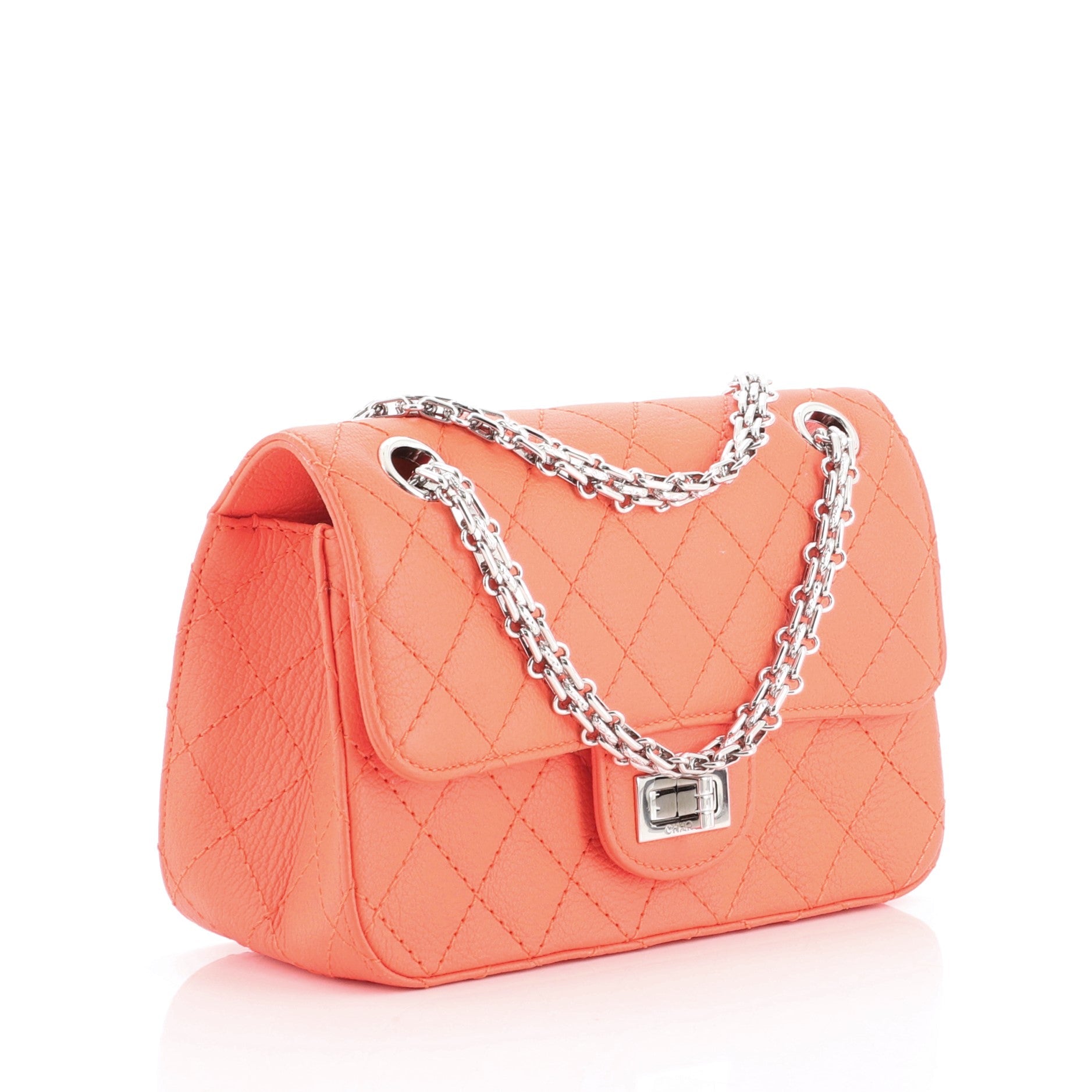 Chanel Reissue 2.55 Flap Bag Quilted Goatskin Mini