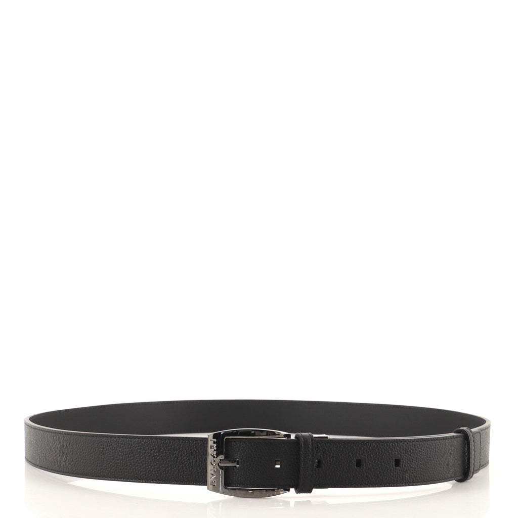 Ellipse Buckle Belt Leather Medium 110
