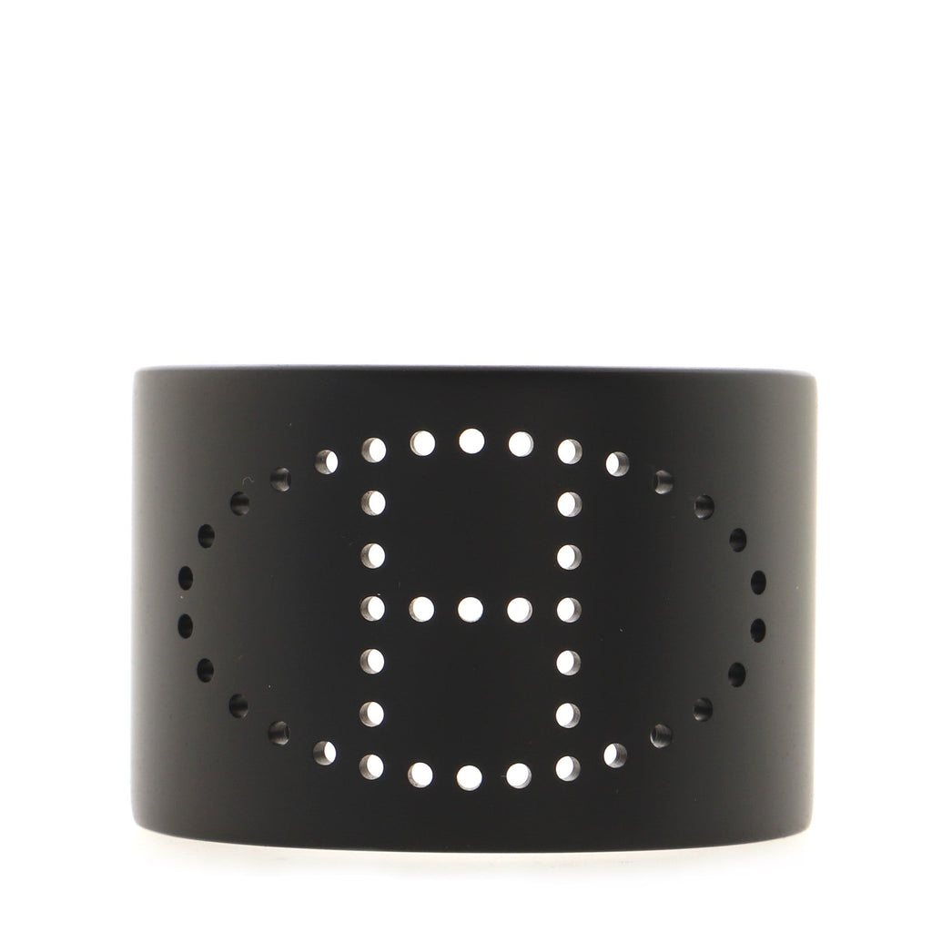 Evelyne Cuff Bracelet Brushed Metal Small