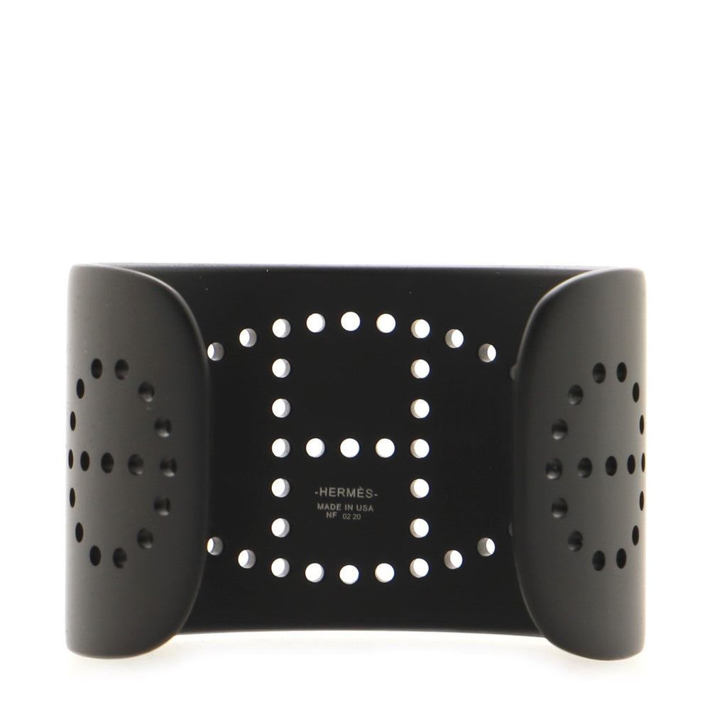 Evelyne Cuff Bracelet Brushed Metal Small