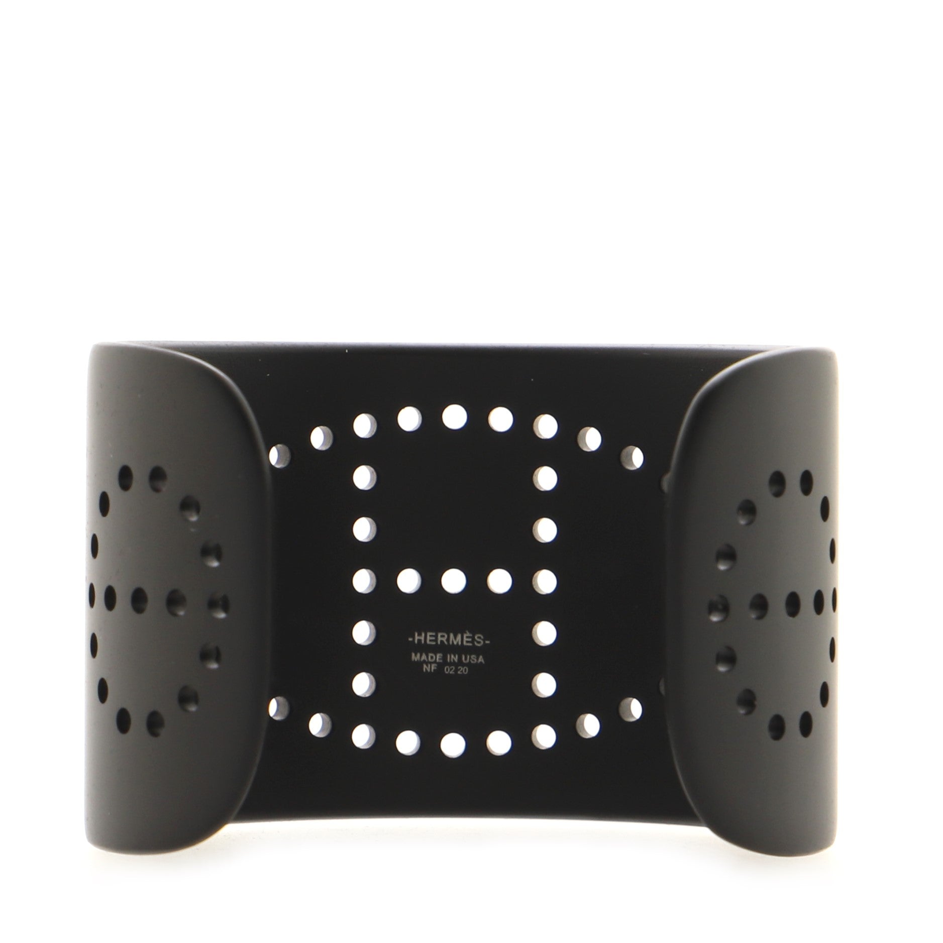 Evelyne Cuff Bracelet Brushed Metal Small