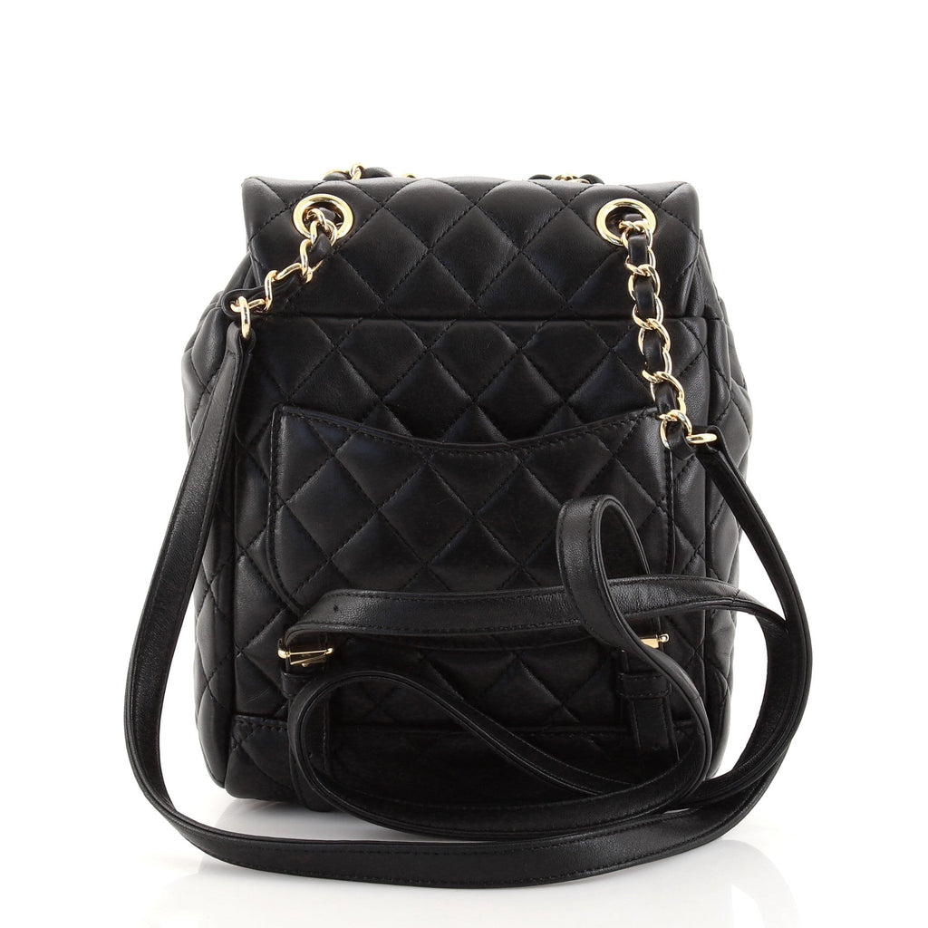 Urban Spirit Backpack Quilted Lambskin Mini