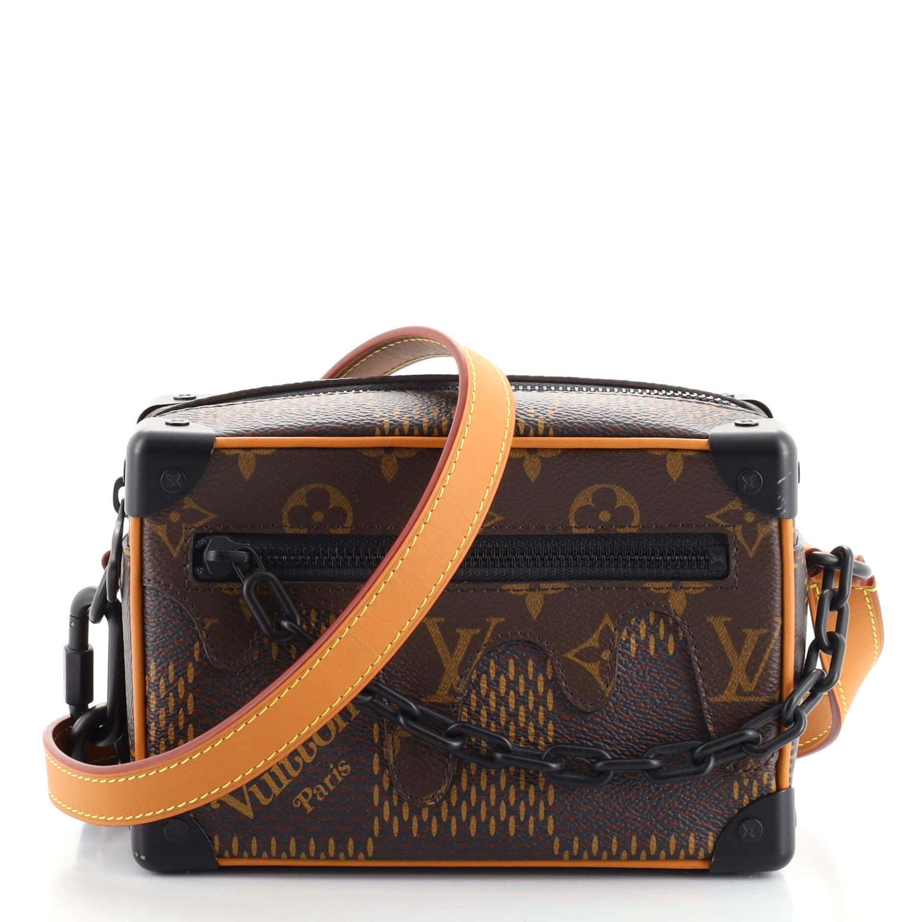 Nigo Soft Trunk Bag Limited Edition Giant Damier and Monogram Canvas Mini