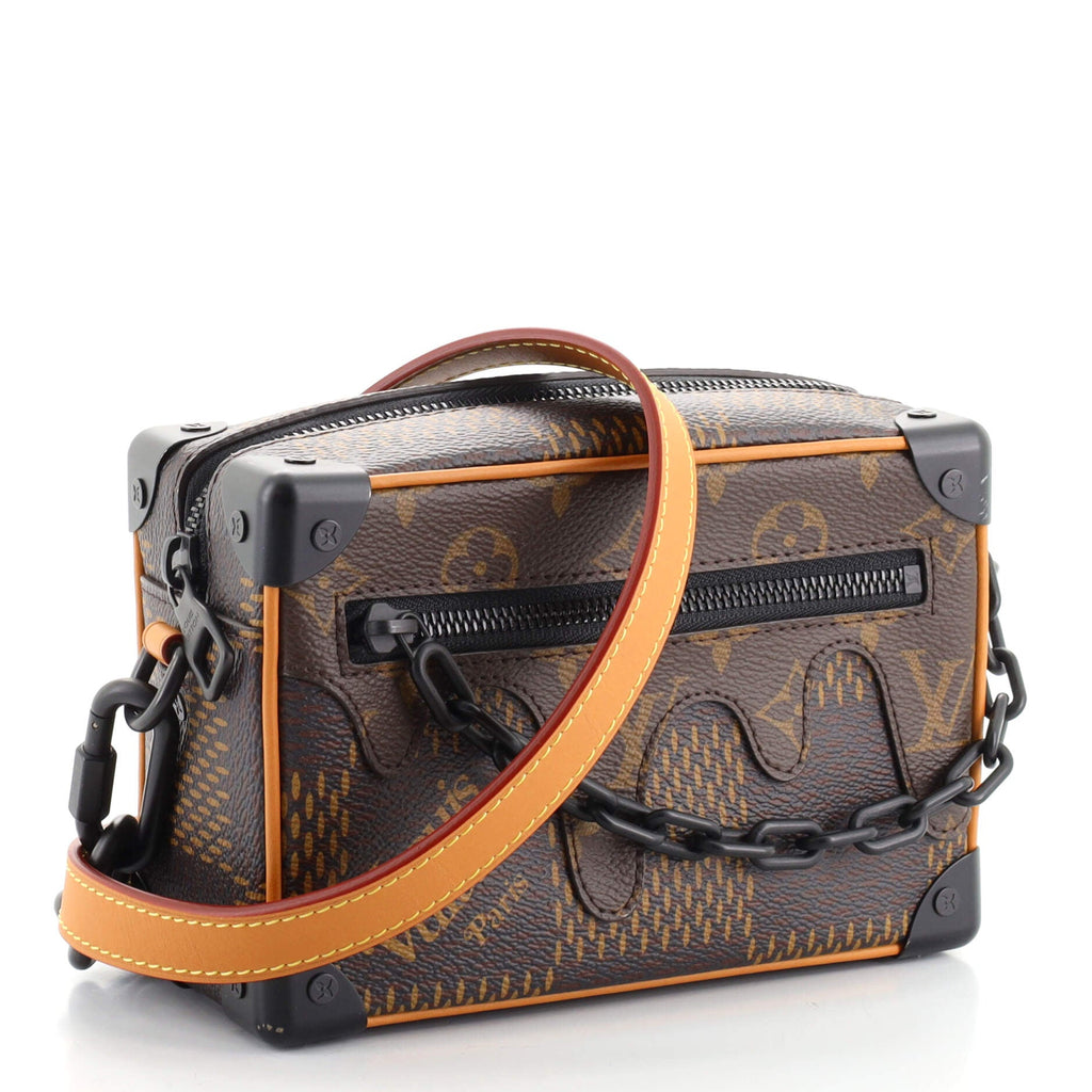 Nigo Soft Trunk Bag Limited Edition Giant Damier and Monogram Canvas Mini