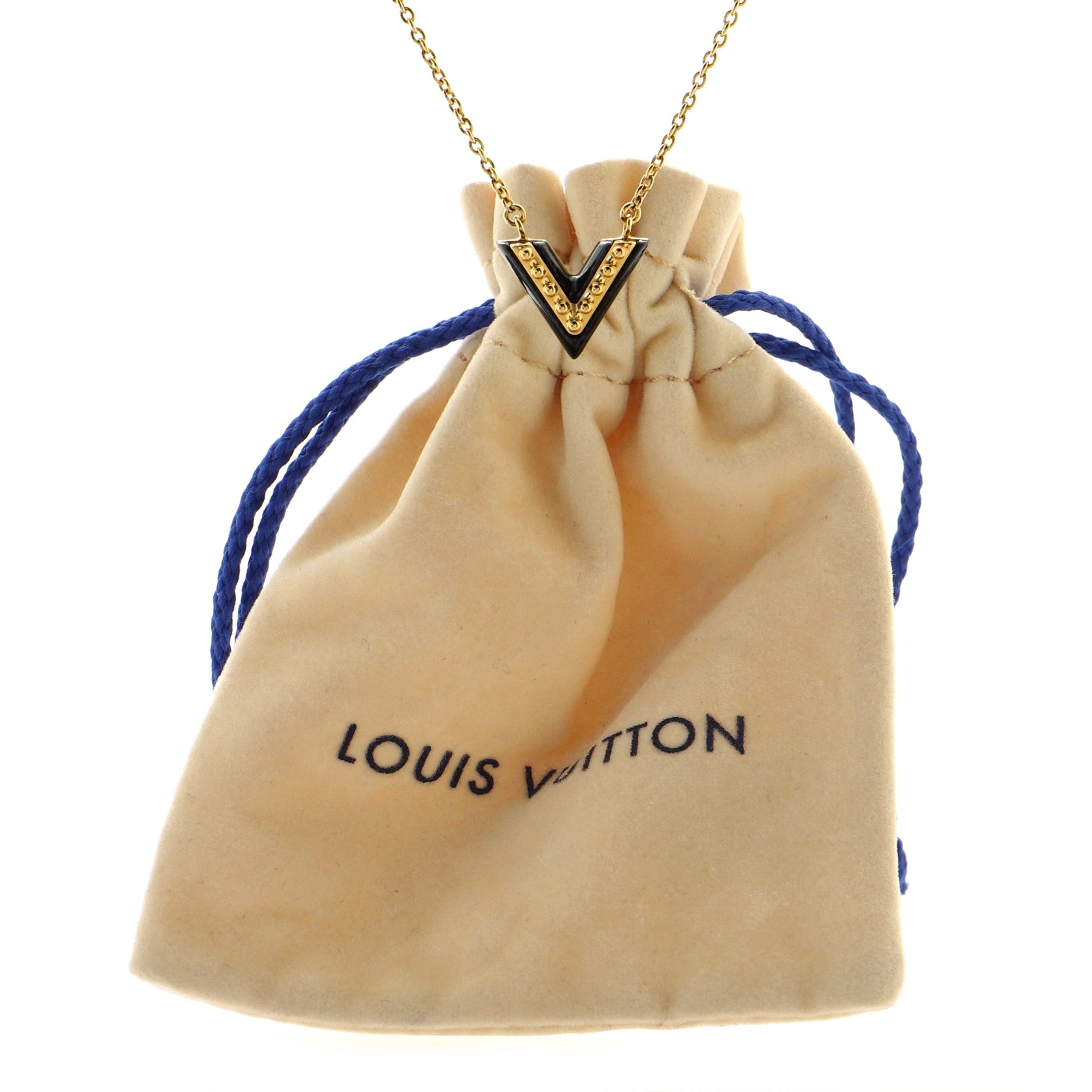 Essential V Necklace Metal