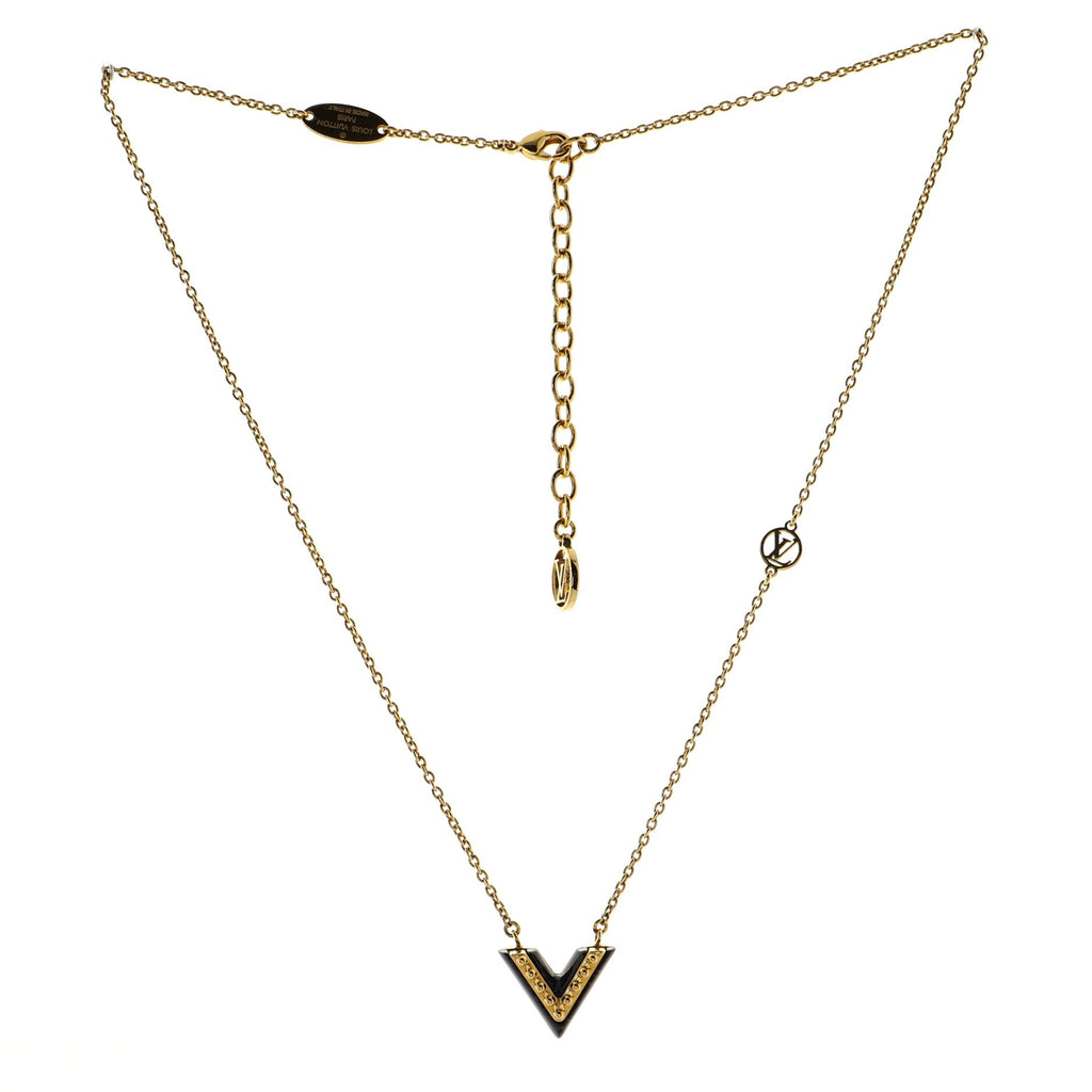 Essential V Necklace Metal