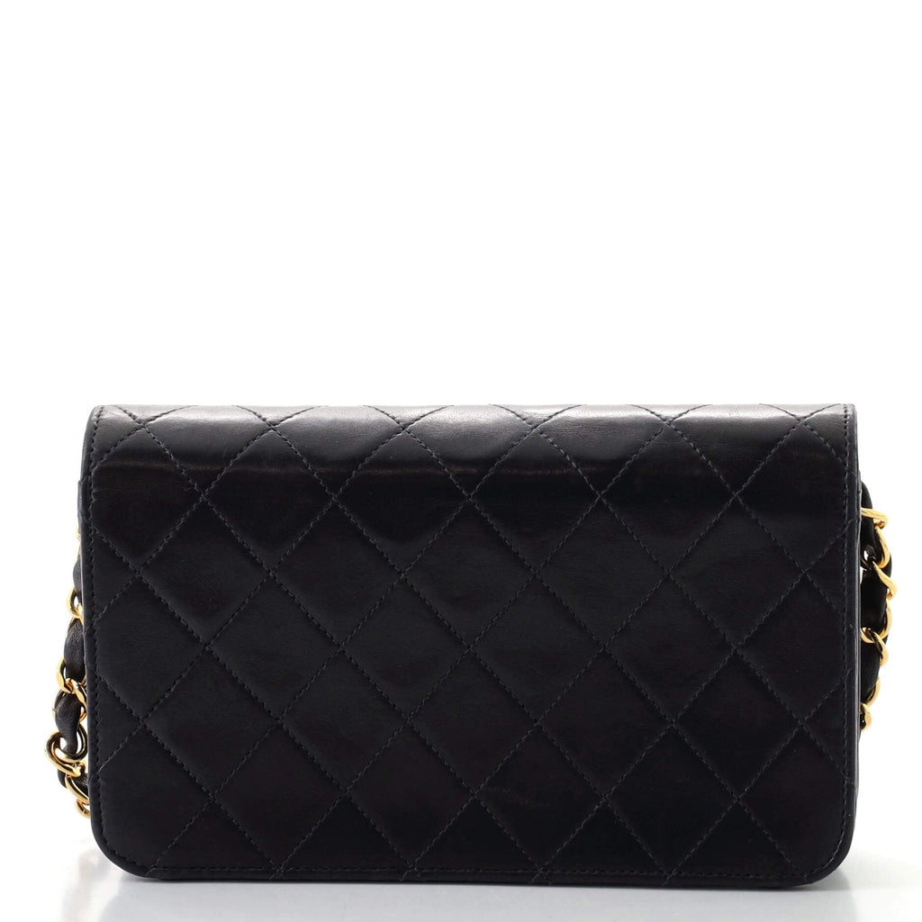 Vintage Full Flap Bag Quilted Lambskin Mini