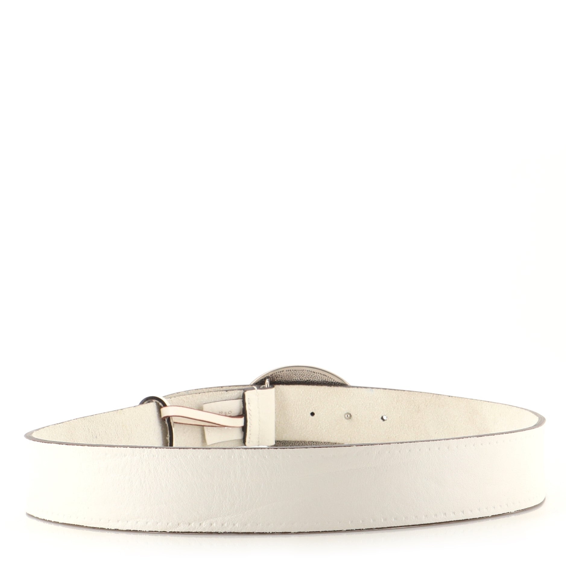 Scorpion Buckle Belt Leather Wide 95