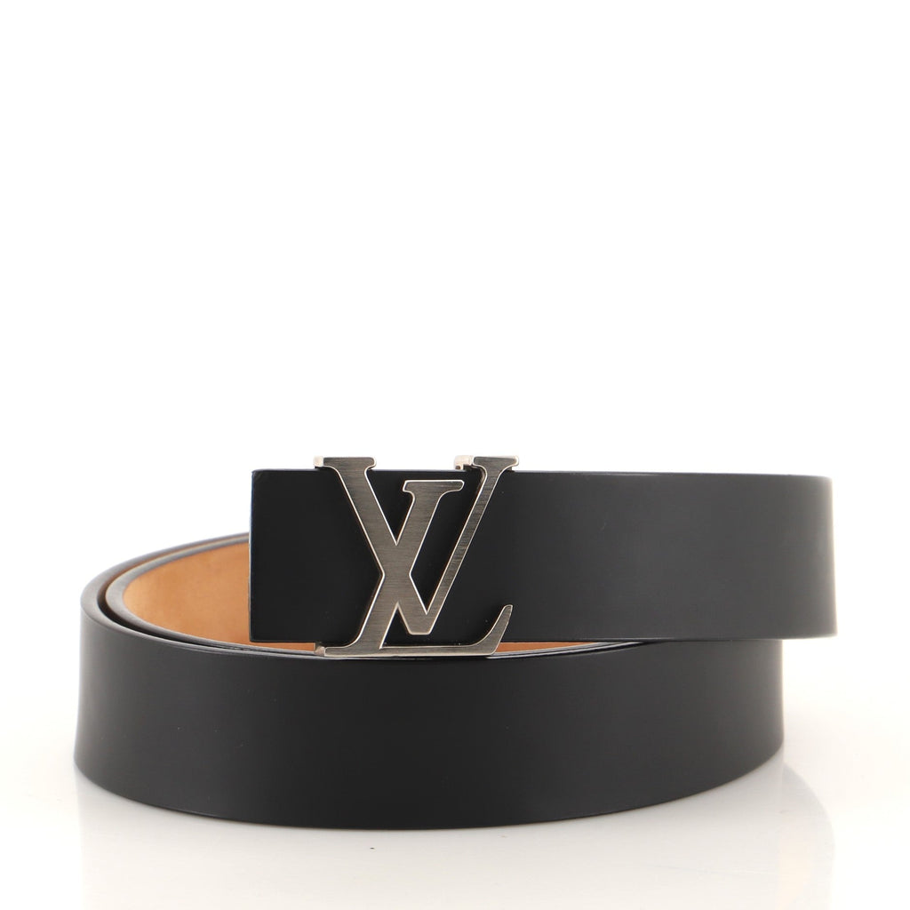 LV Initiales Belt Leather Medium 85