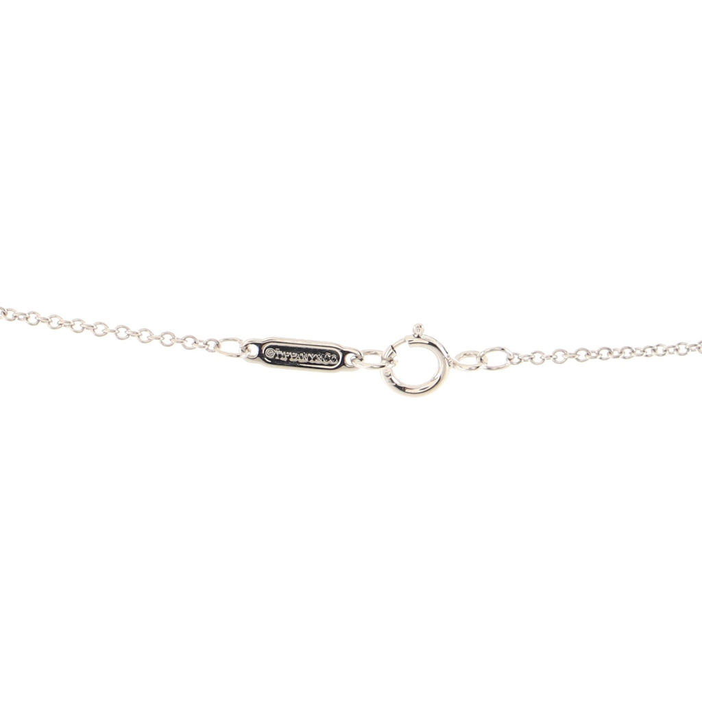 Cross Pendant Necklace 18K White Gold with Diamond