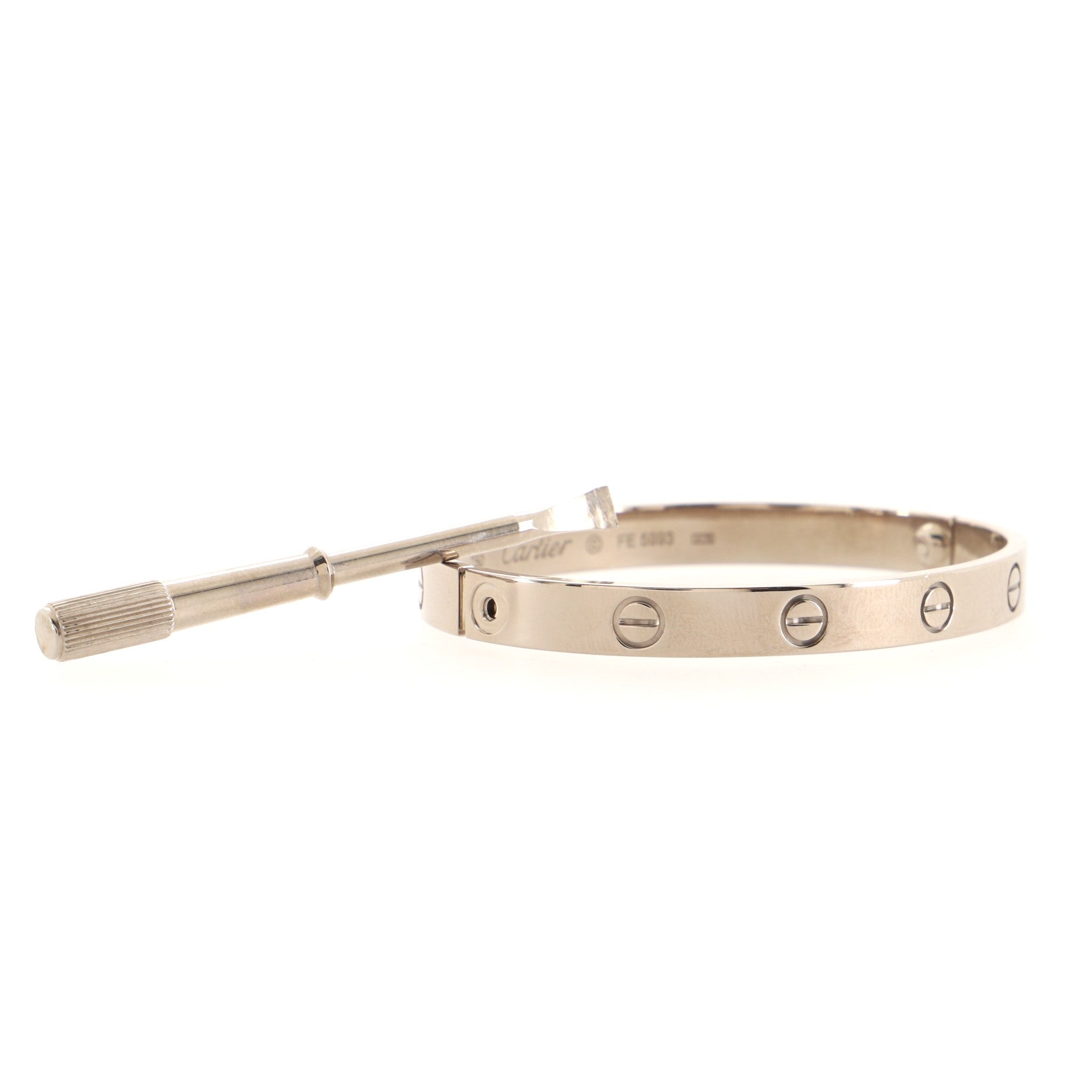 Love Bracelet 18K White Gold