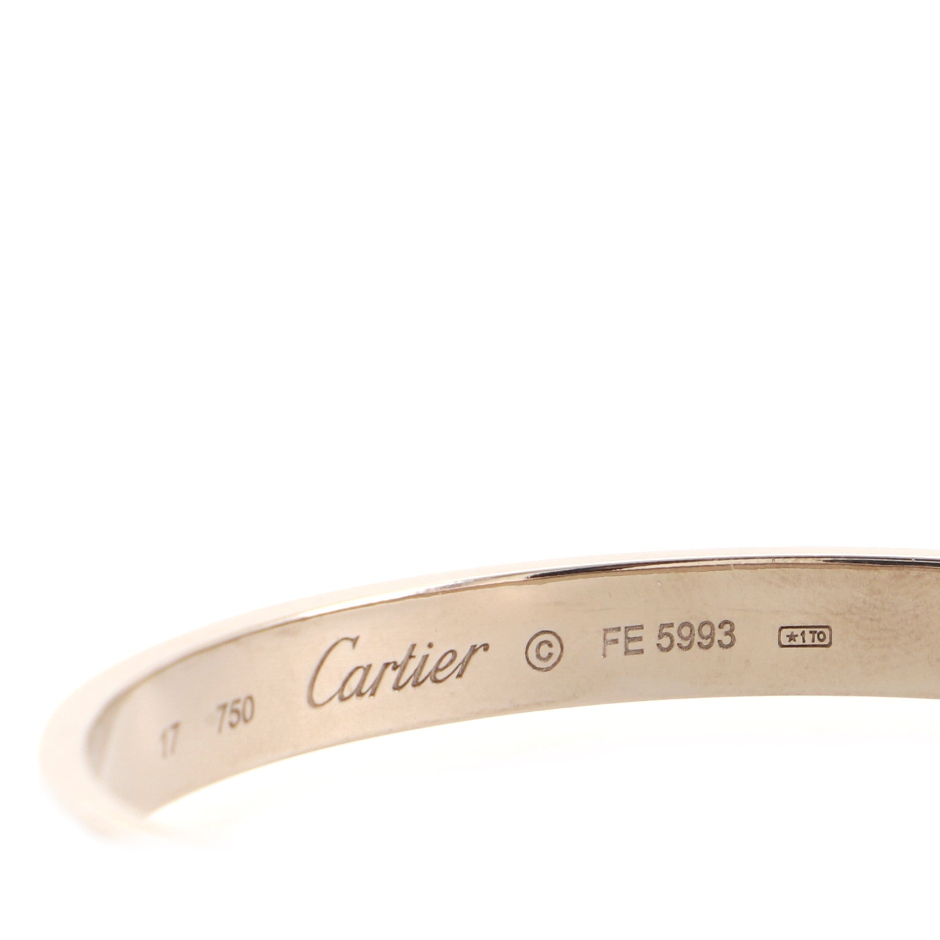Love Bracelet 18K White Gold
