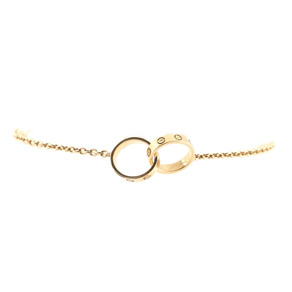 Love Interlocking Bracelet 18K Yellow Gold