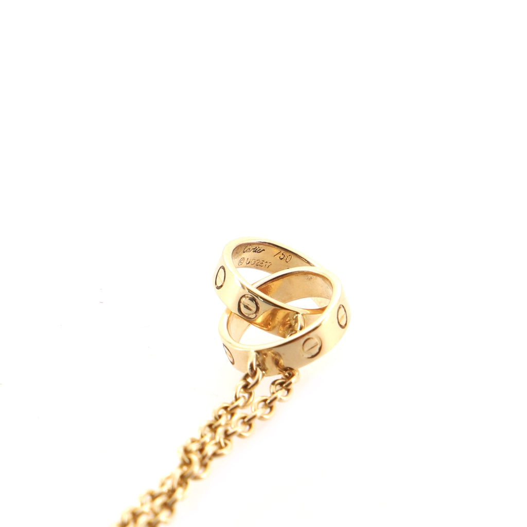 Love Interlocking Bracelet 18K Yellow Gold