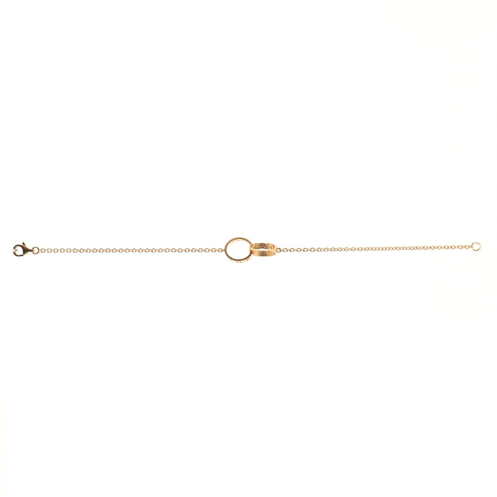 Love Interlocking Bracelet 18K Rose Gold
