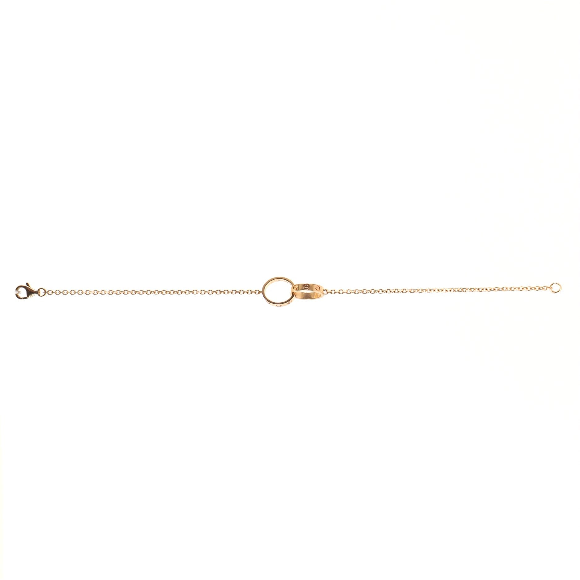 Love Interlocking Bracelet 18K Rose Gold