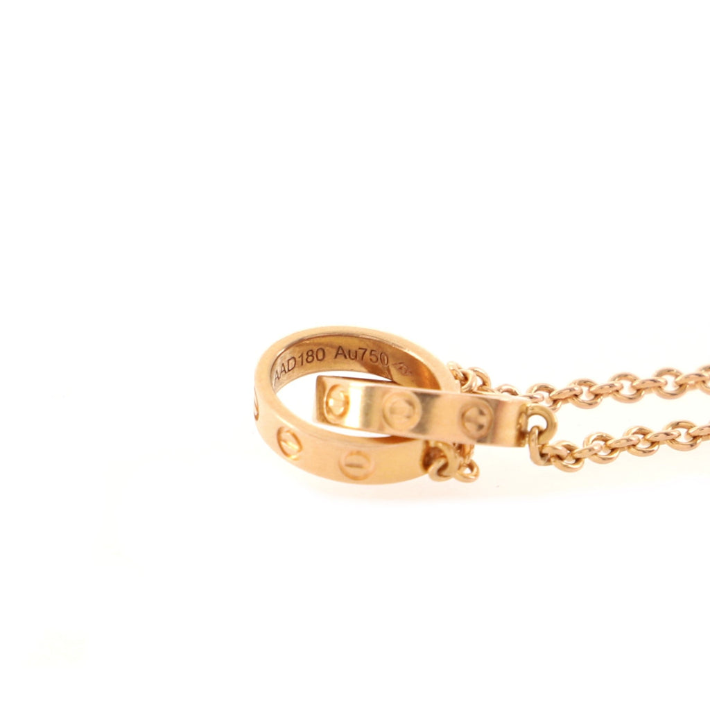Love Interlocking Bracelet 18K Rose Gold