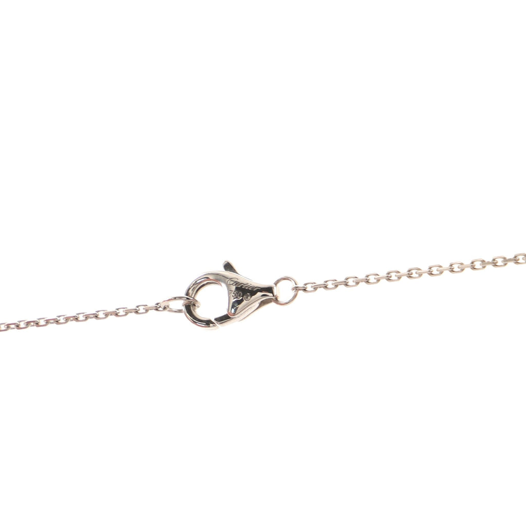 Caresse D'Orchidees Necklace 18K White Gold with Diamonds Small