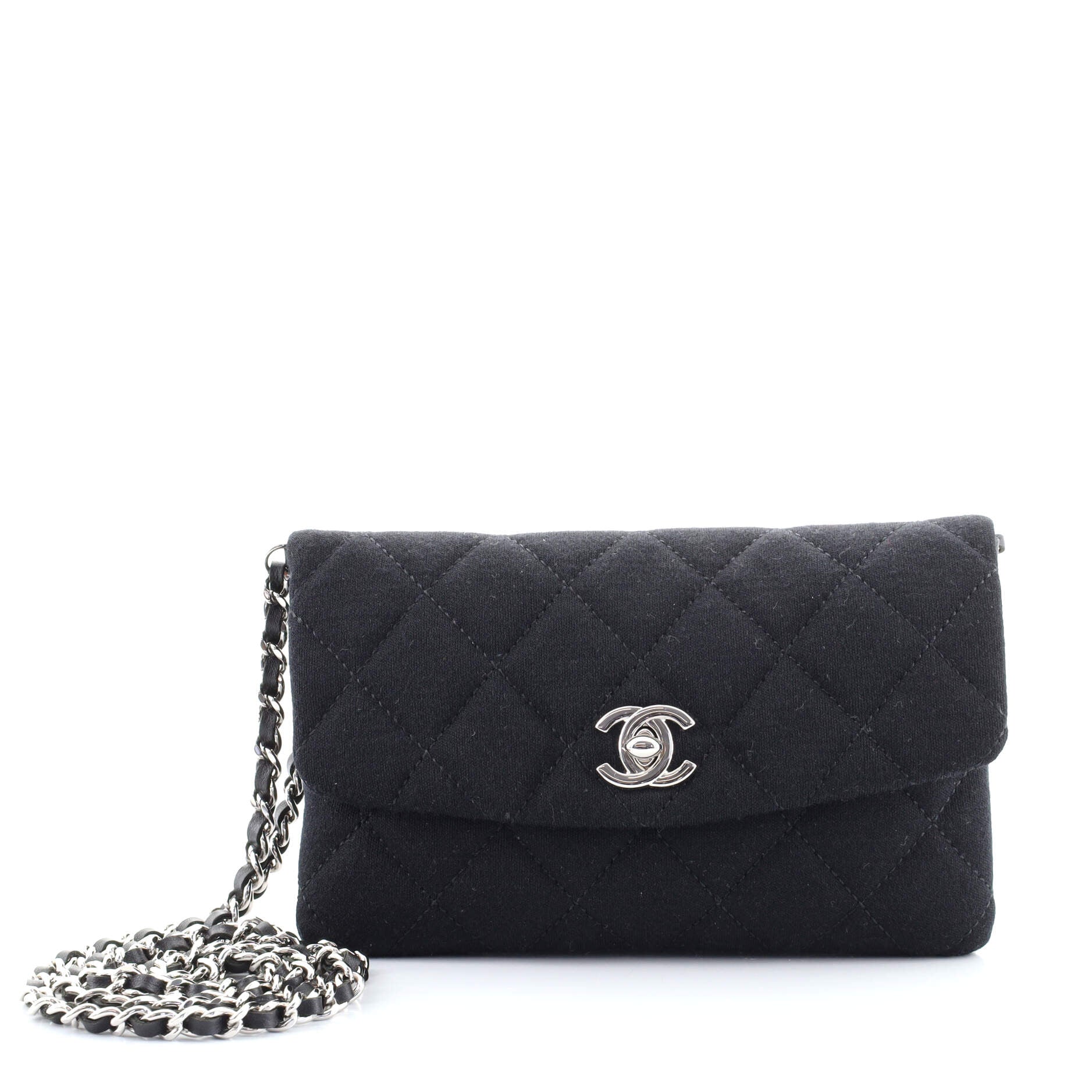 CC Flap Bag Quilted Jersey Mini
