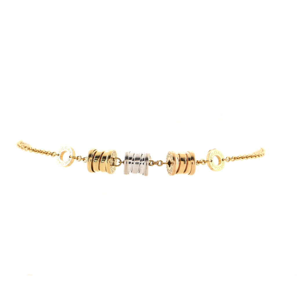 B.Zero1 Three Soft Bracelet 18K Tricolor Gold