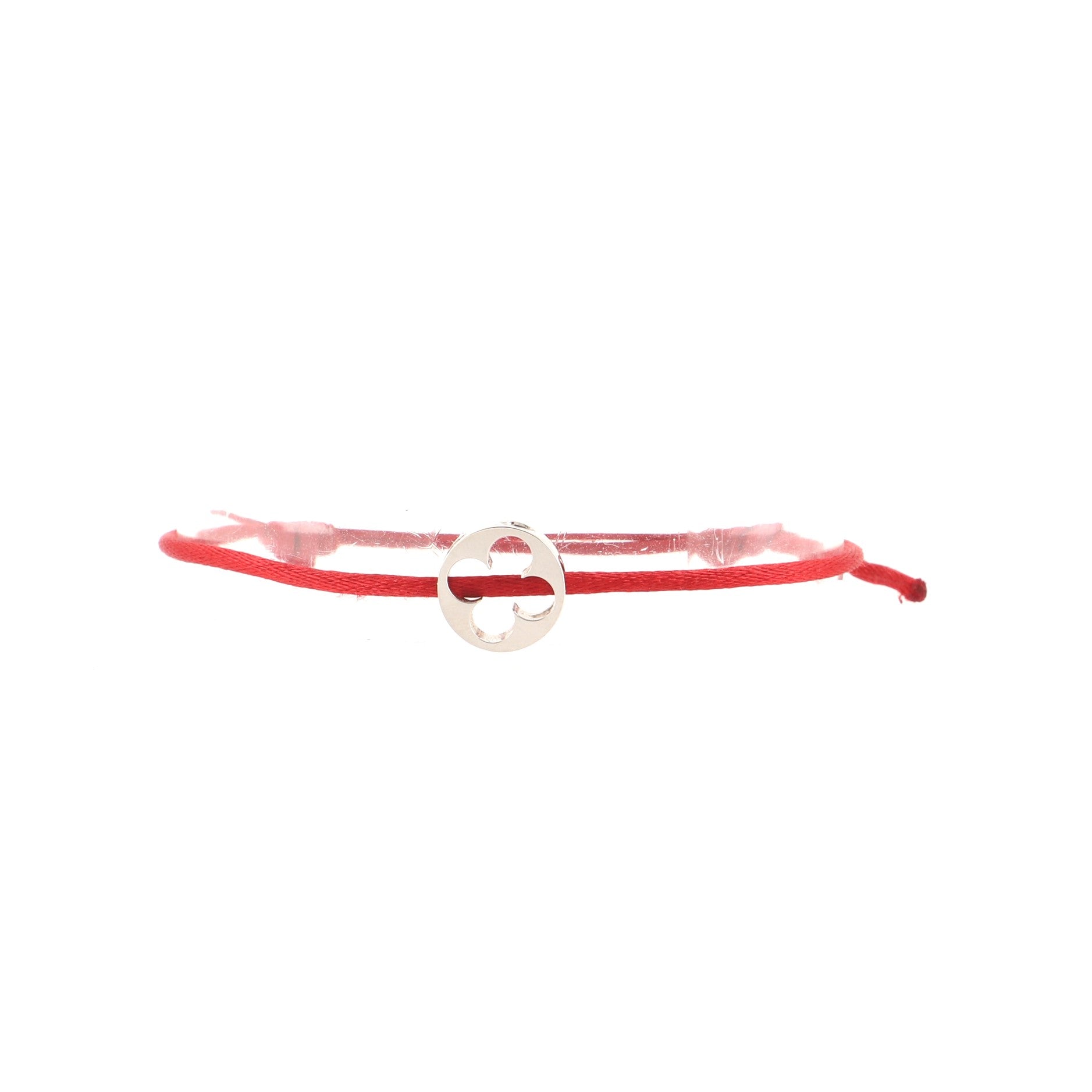 Empreinte Bracelet Silk Cord with 18K White Gold