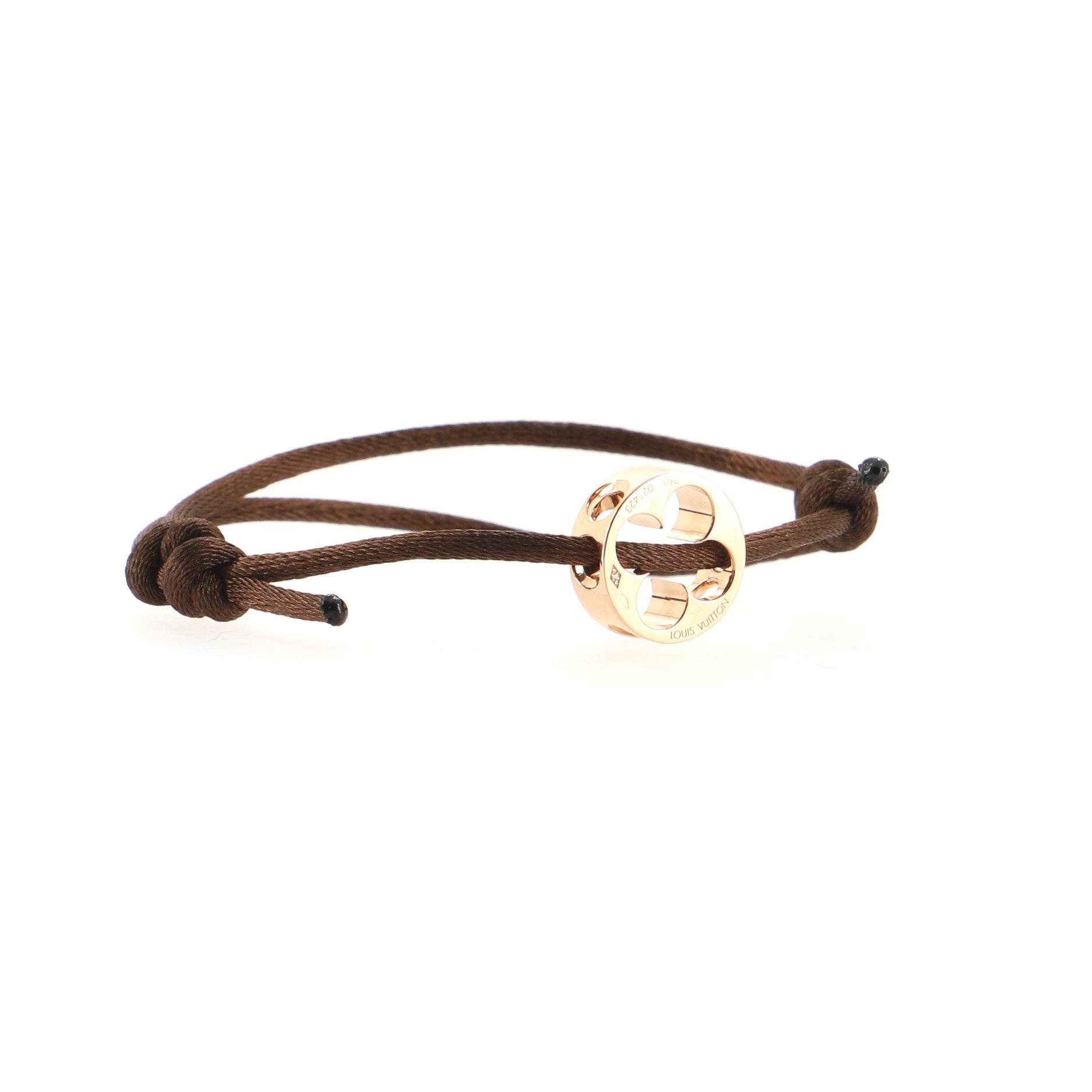 Empreinte Bracelet Silk Cord with 18K Rose Gold