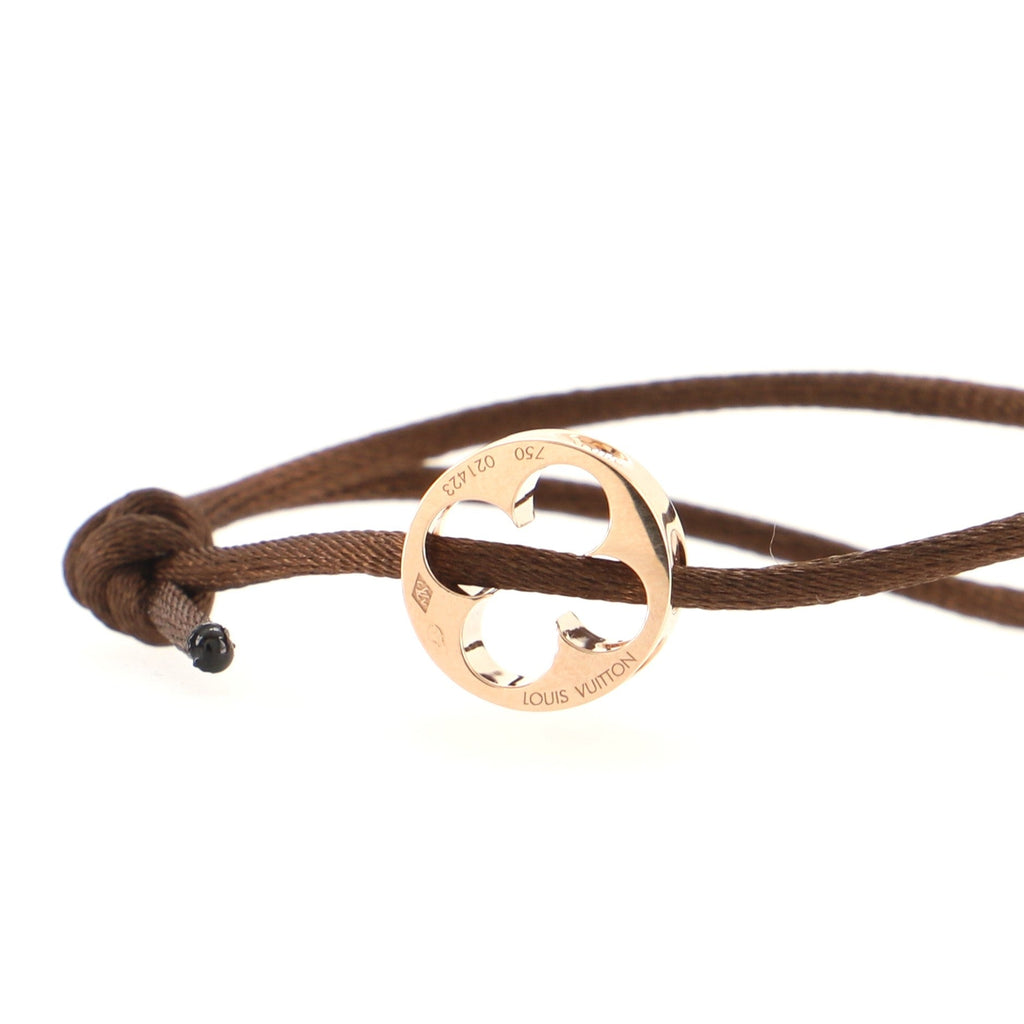 Empreinte Bracelet Silk Cord with 18K Rose Gold