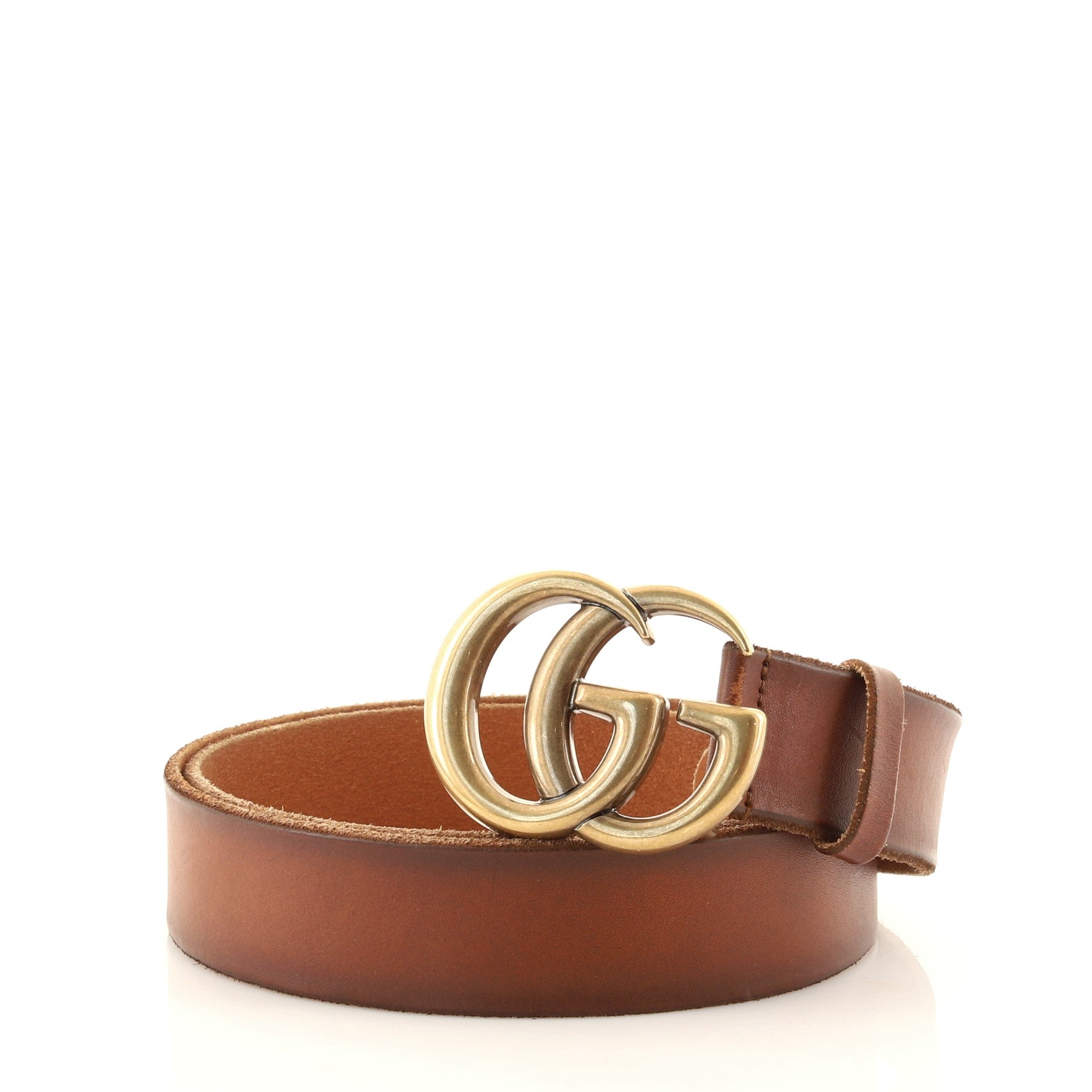 GG Marmont Belt Leather Wide 100