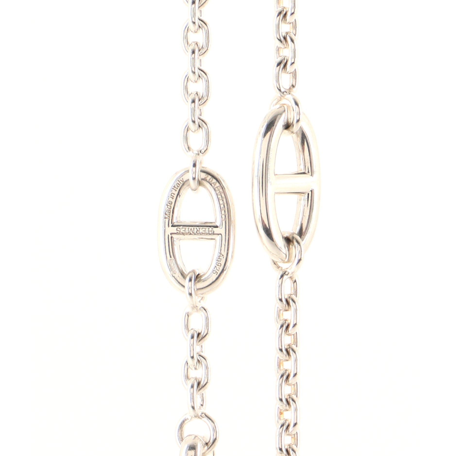 Farandole Long Necklace Silver 160