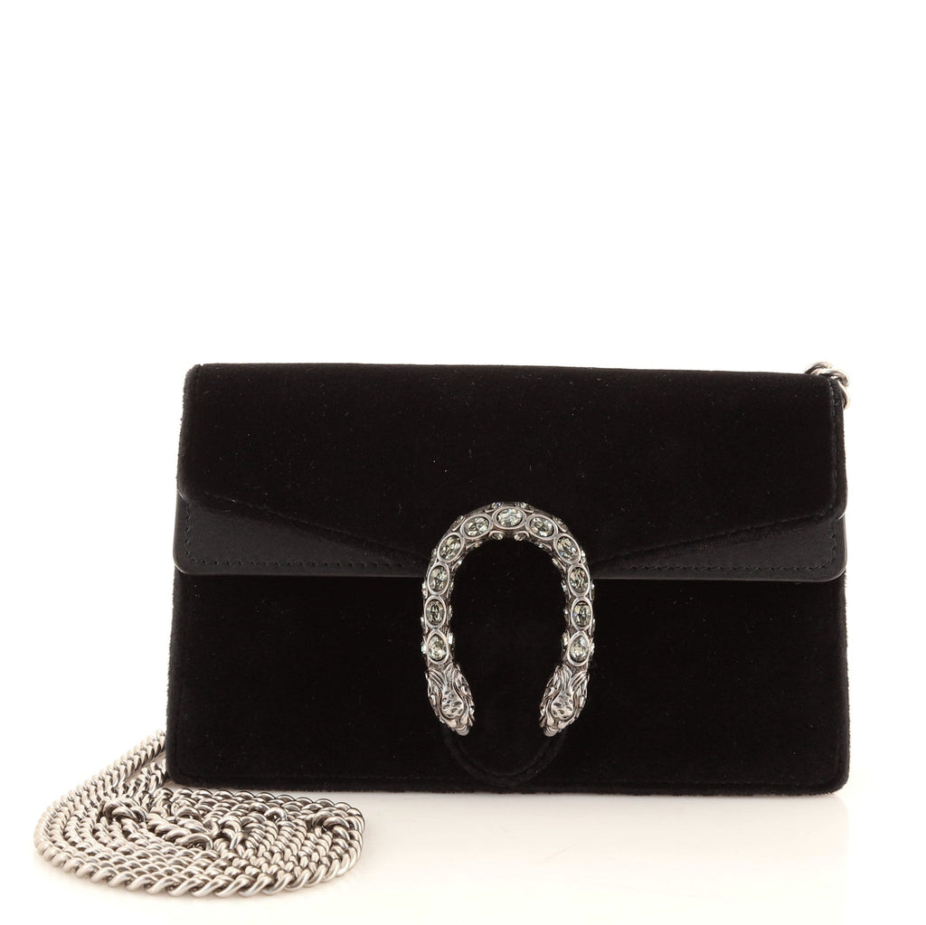 Dionysus Bag Velvet Super Mini